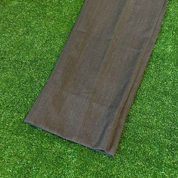 Michael Kors Women's Wear to Work Straight Leg 100% Wool Grey Business Pant 29 - Picture 4 of 10